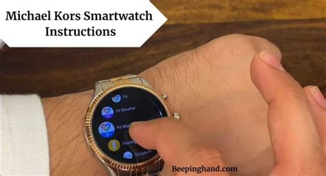 how to change language on michael kors smartwatch|Michael Kors Smartwatch Instructions: Complete Guide.